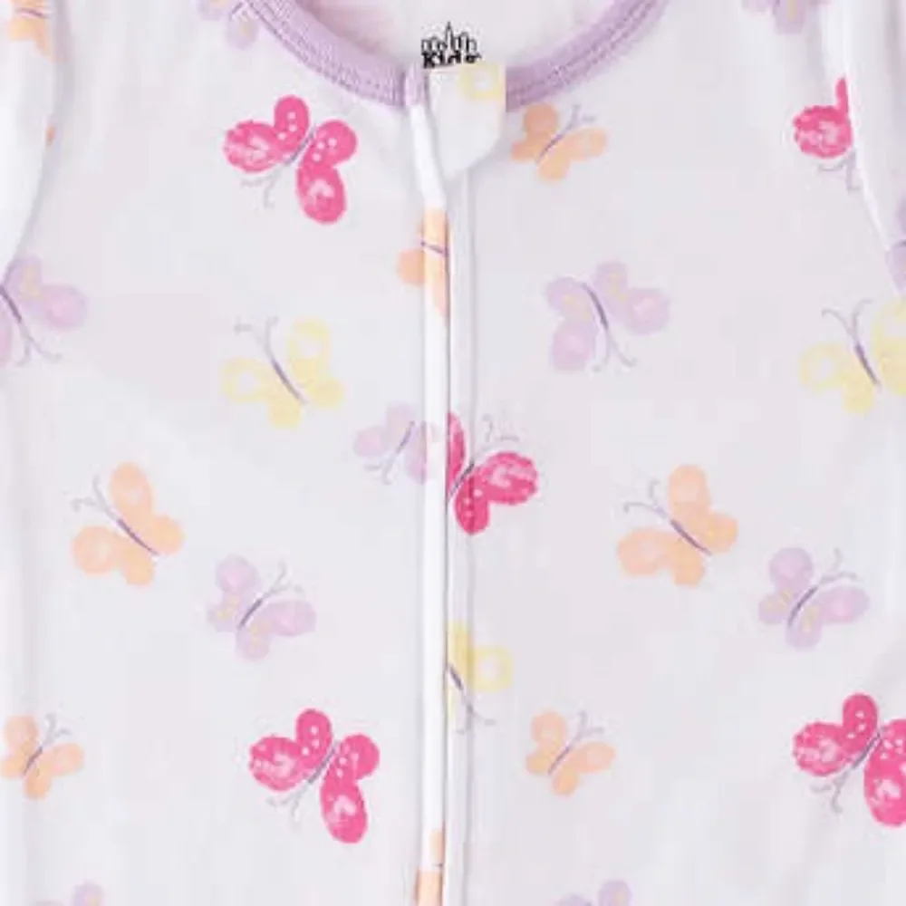 3-pack Kids Headquarters Kids' Cotton Sleepers, Giraffe